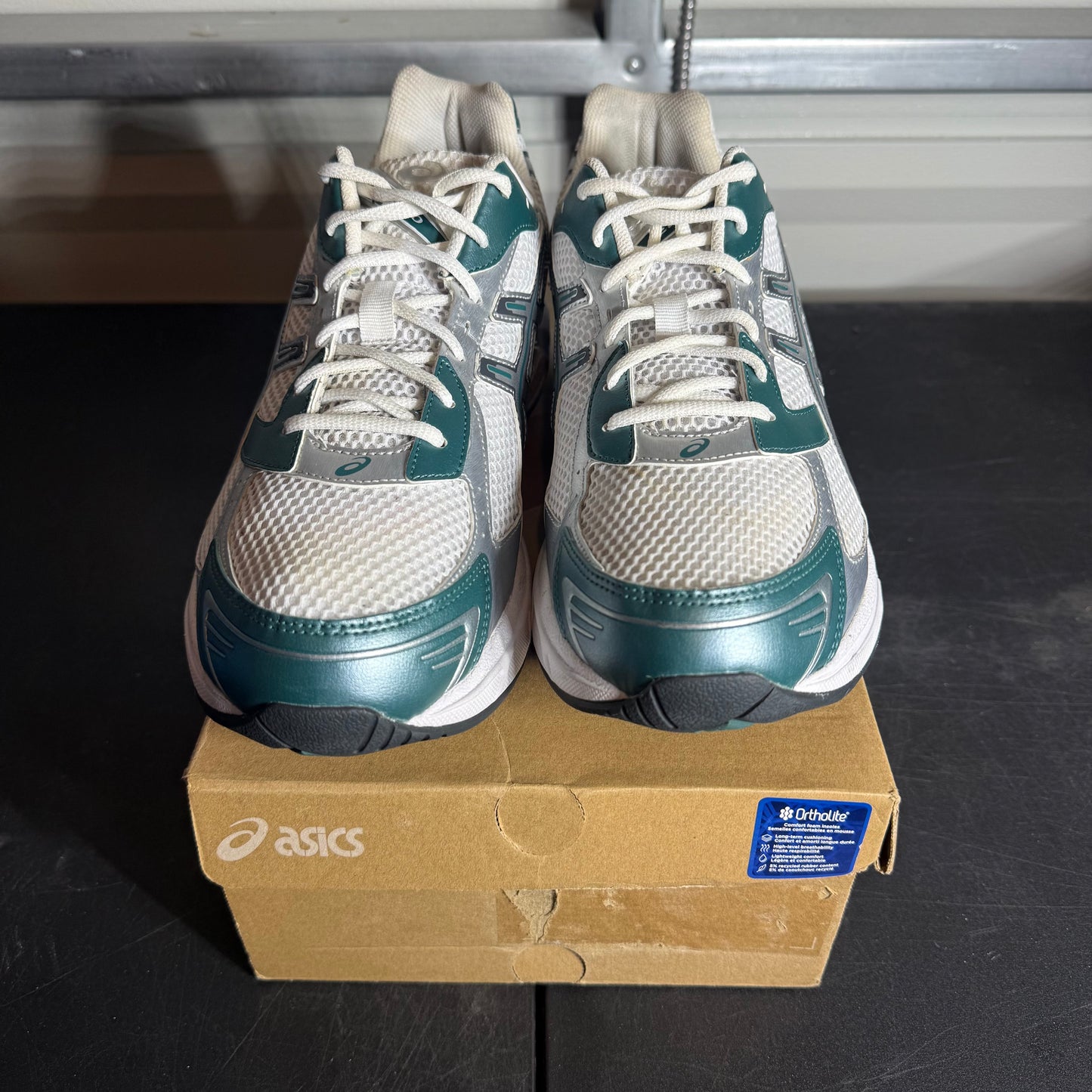 Size 13 - ASICS Gel 1130 White Green