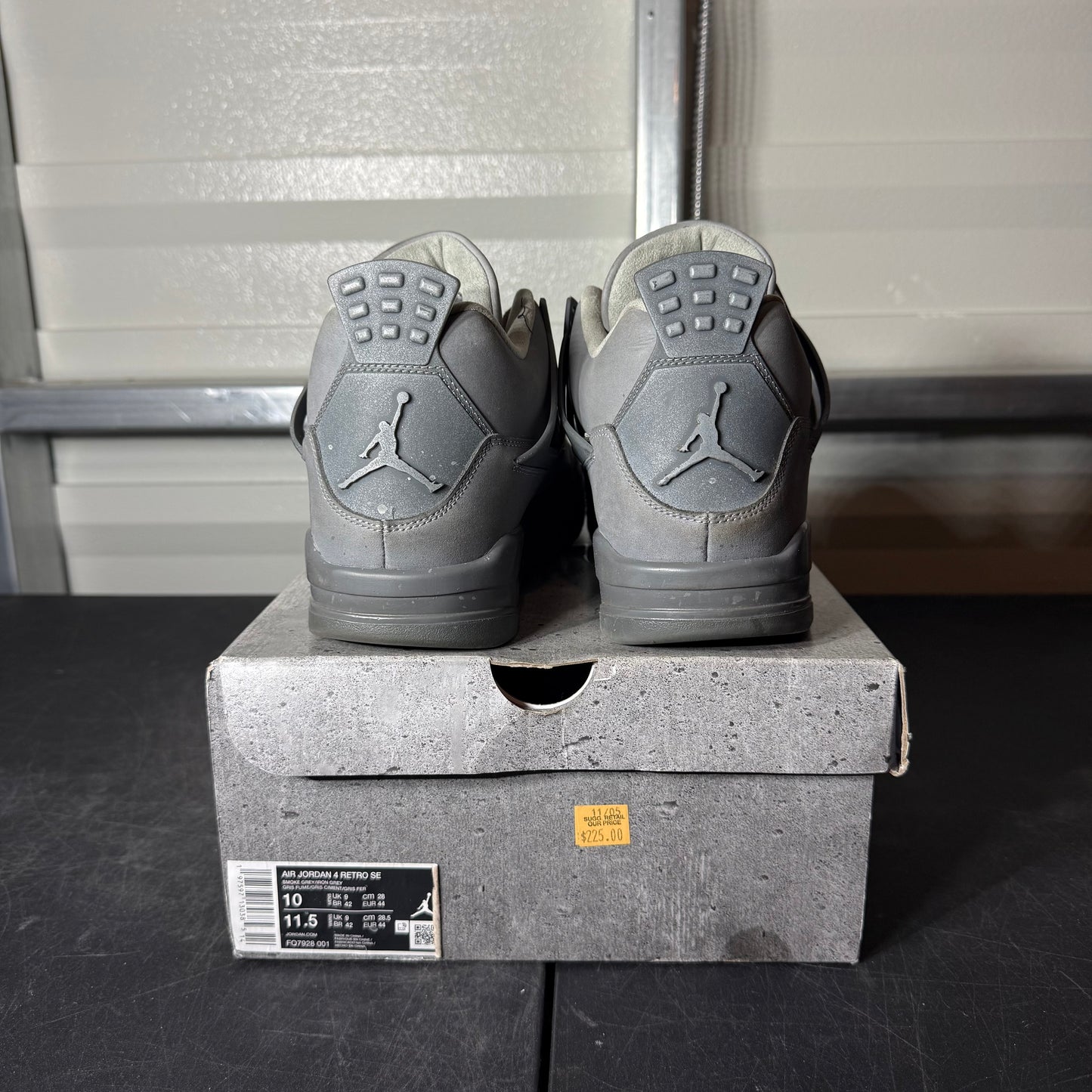 Size 10 - AJ 4 Wet Cement with box