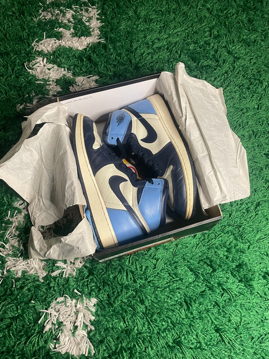 Size 7y - Jordan 1 Obsidian