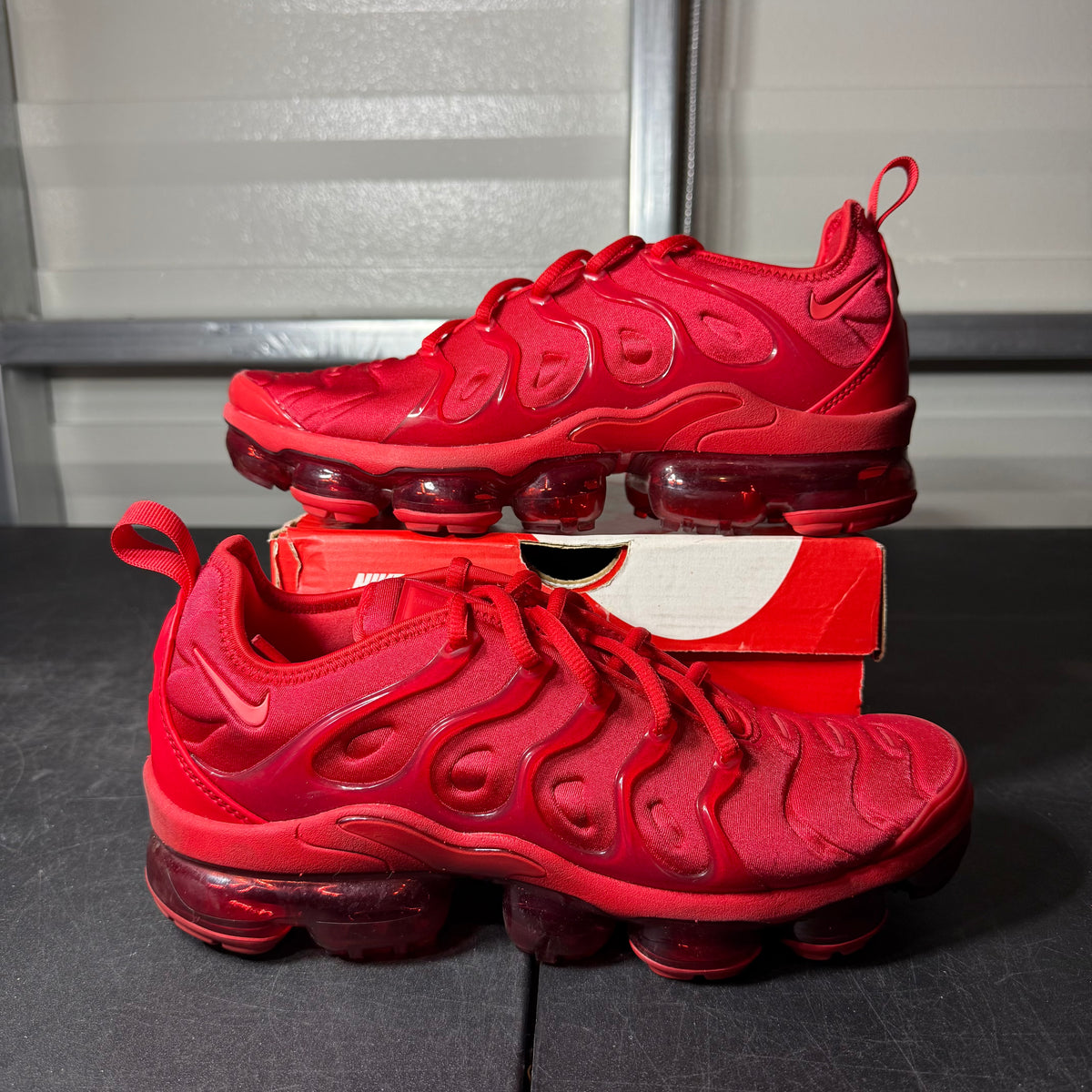 Size 8.5 - VaporMax Plus Triple Red