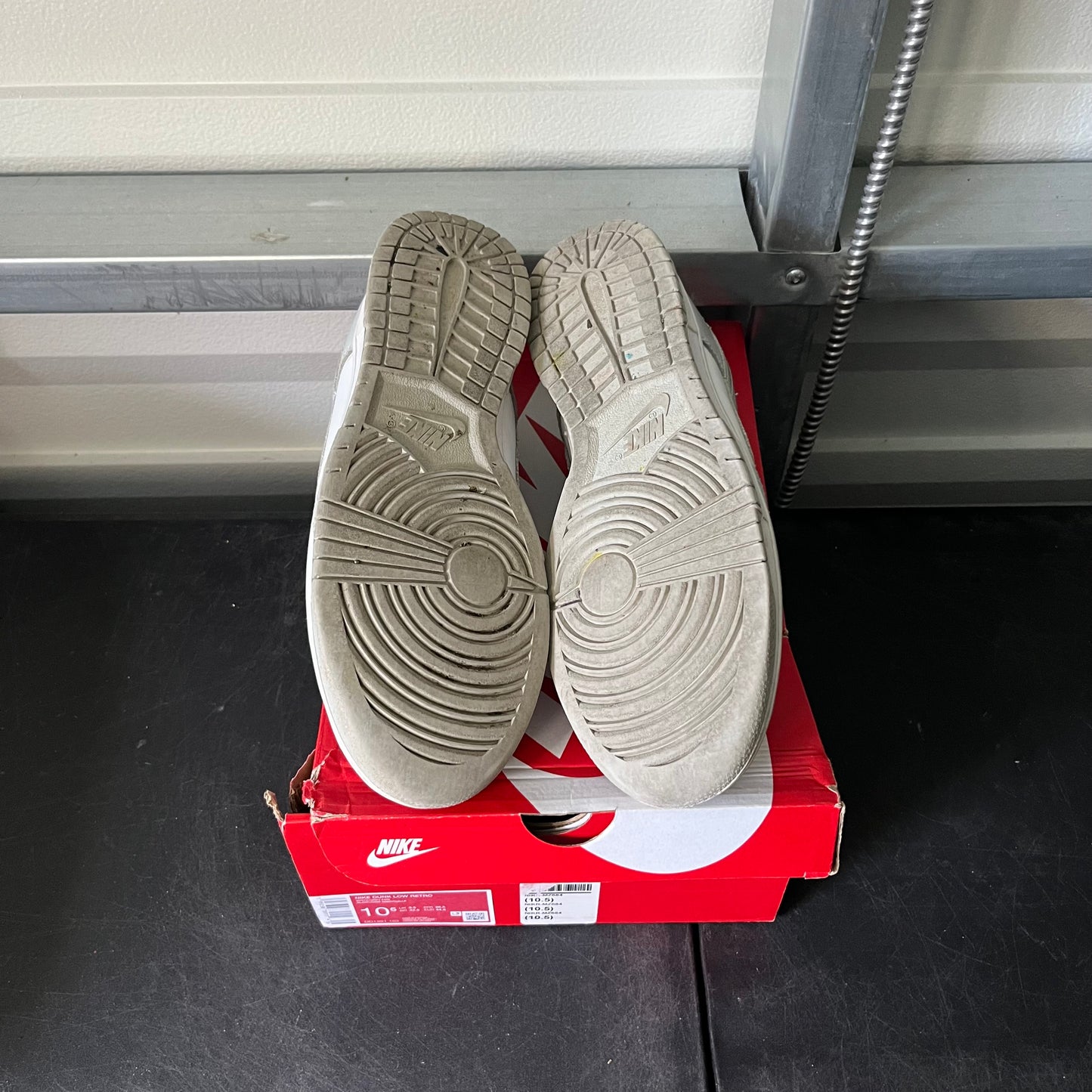 Size 10.5 - Dunk Low Grey Fog