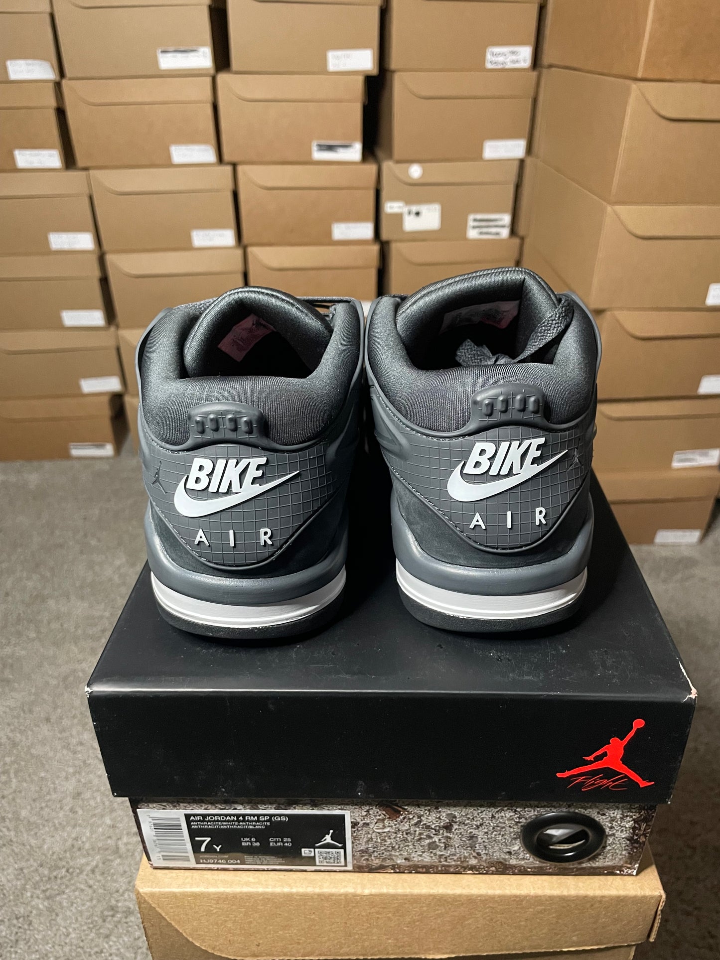 Size 7 - Nigel Sylvester x Air Jordan 4 RM SP Driveway Grey