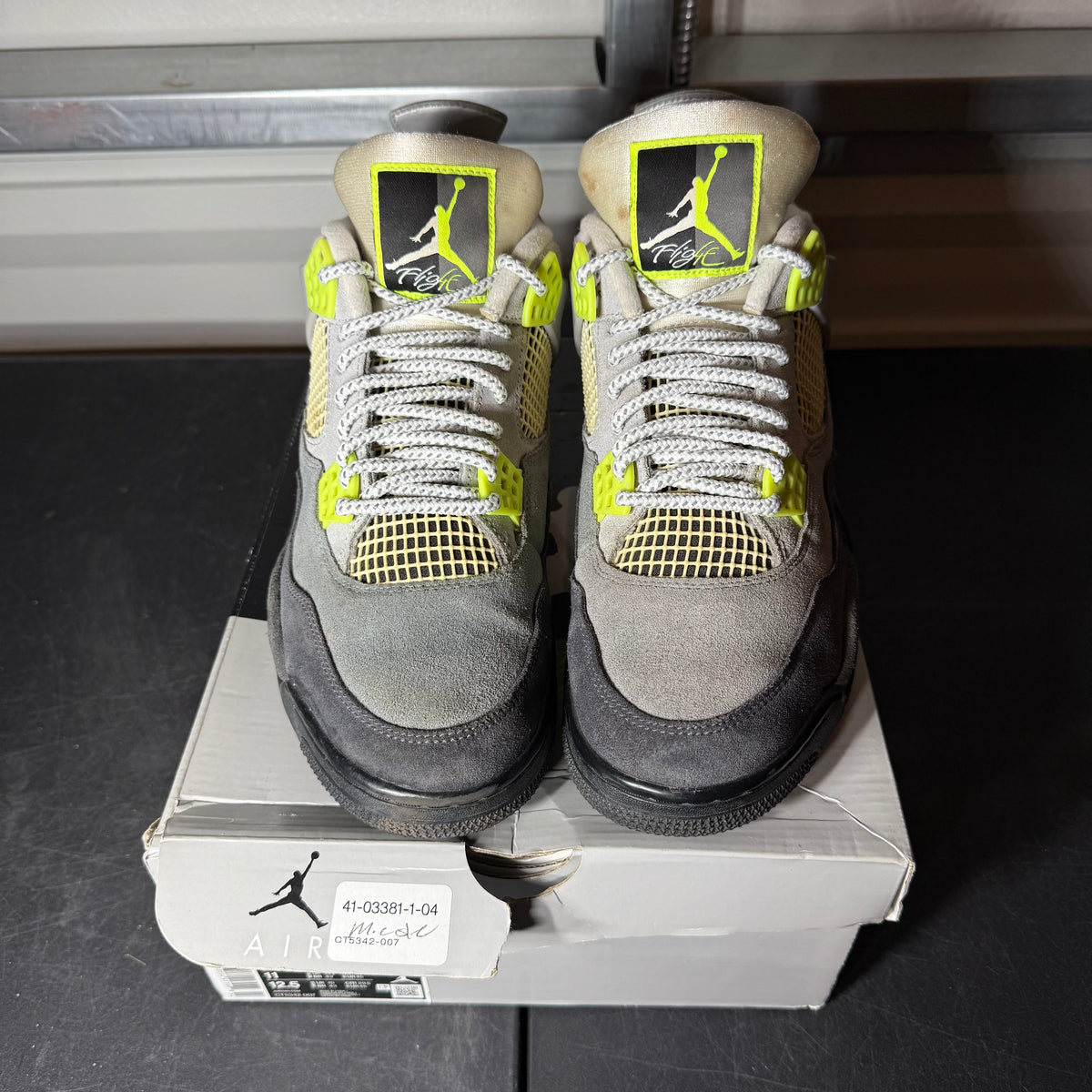Size 11 - AJ 4 Neon