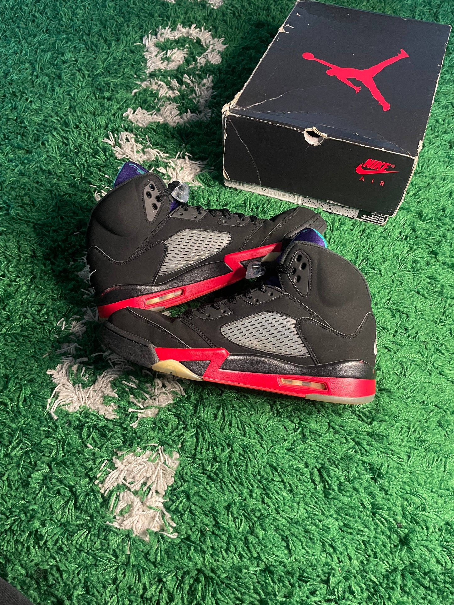 Size 12 - Jordan 5 Retro Top 3 Black 2020