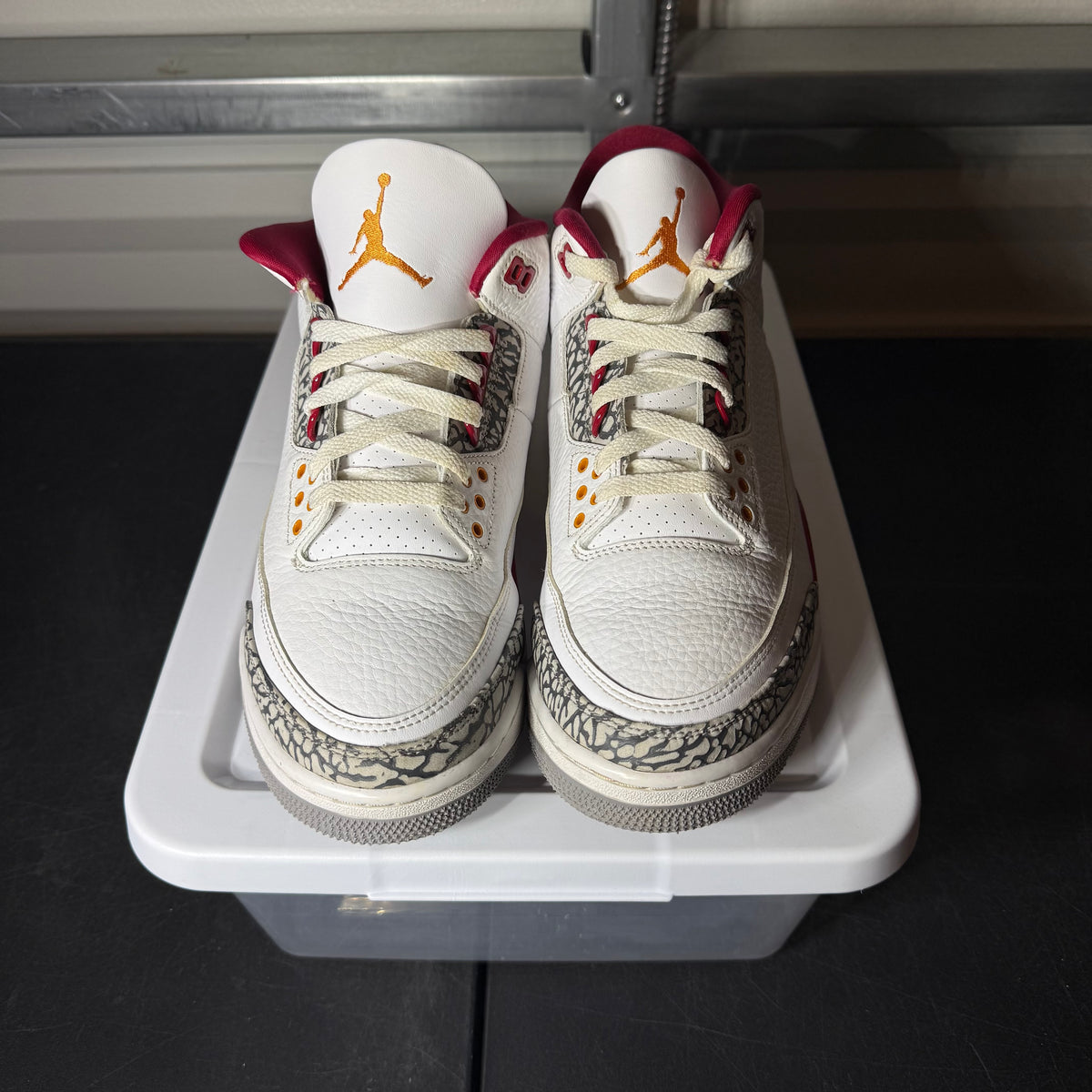 Size 10 - AJ 3 Cardinal