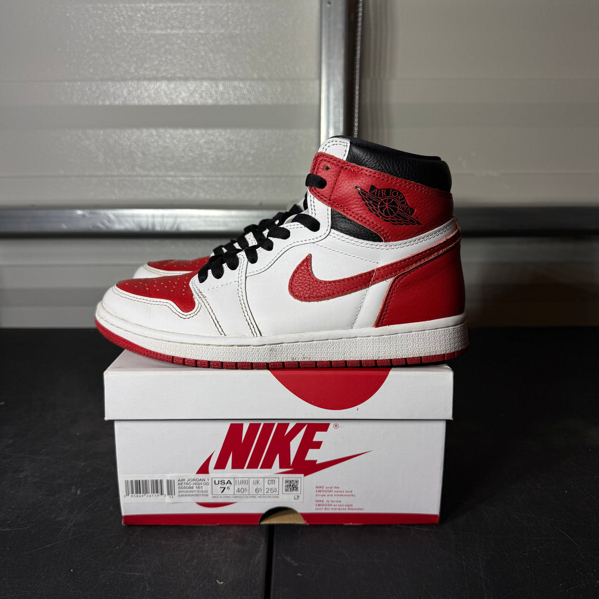 Size 7.5 - AJ 1 Heritage