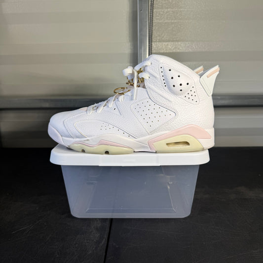 Size 10M - AJ 6 Gold Hoops