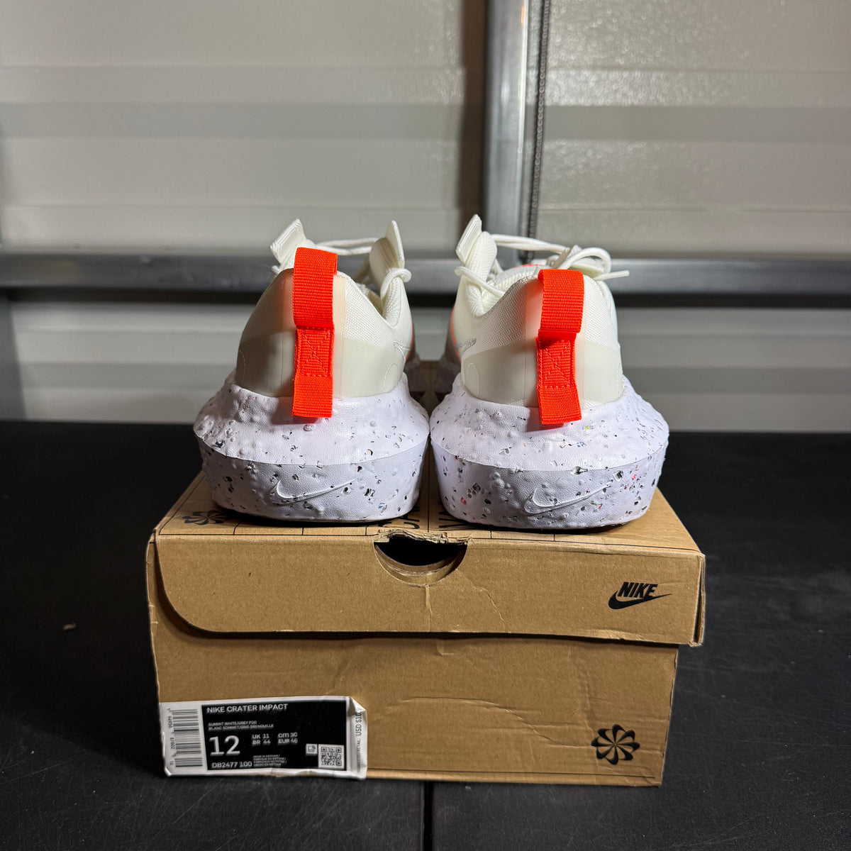 Size 12 - Crater Impact Summit White Hyper Crimson
