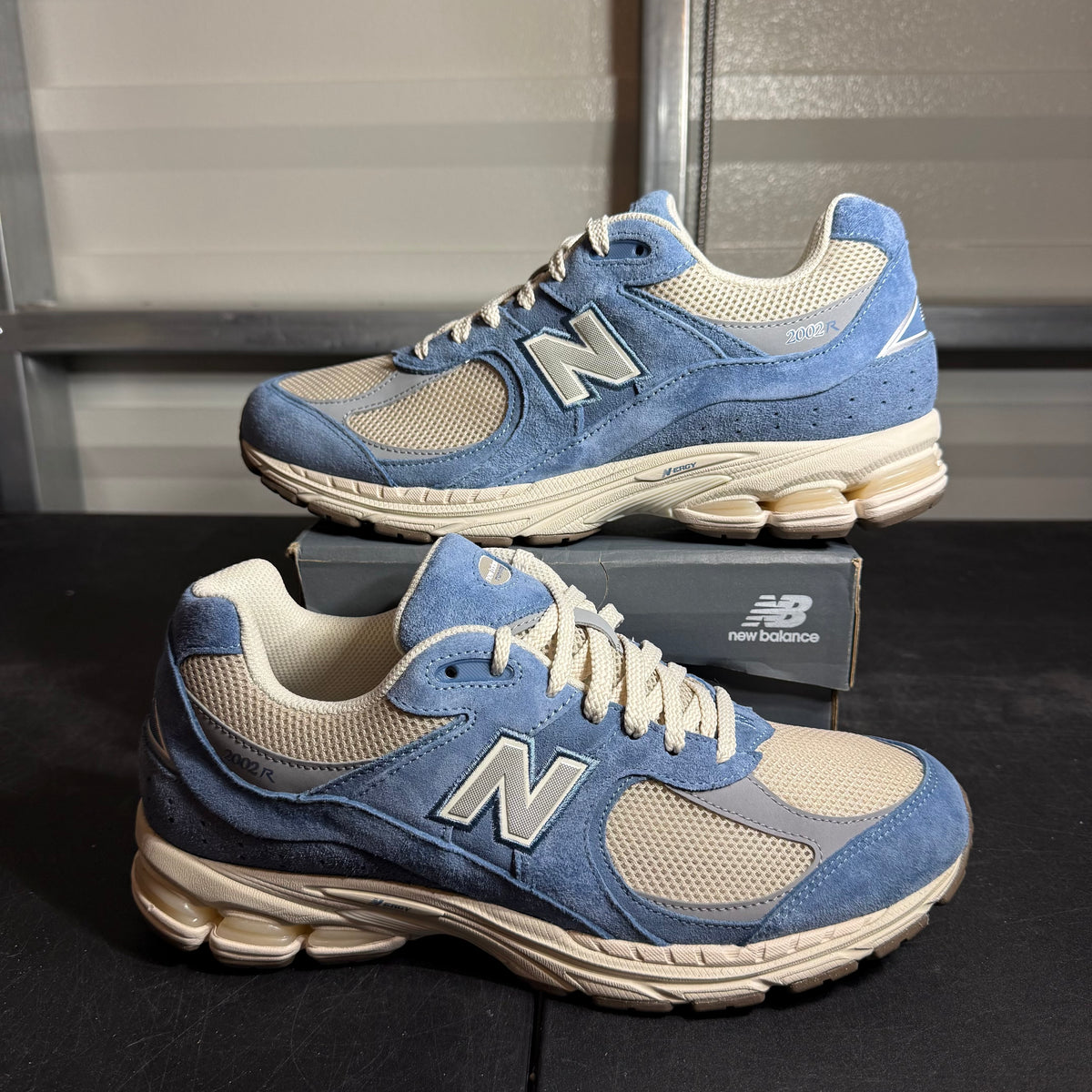 Size 12 - NB 2002R Light Blue/Cream