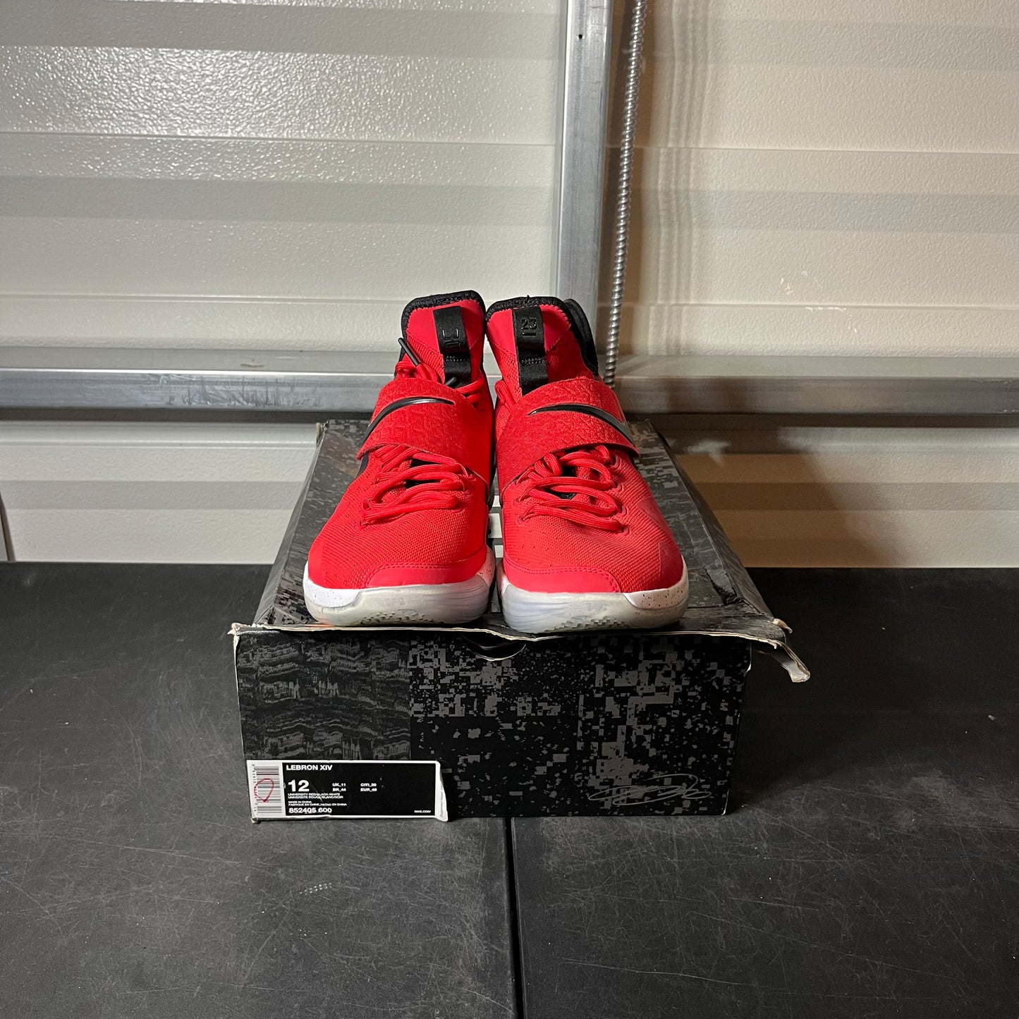 Size 12 - LeBron 14 Red