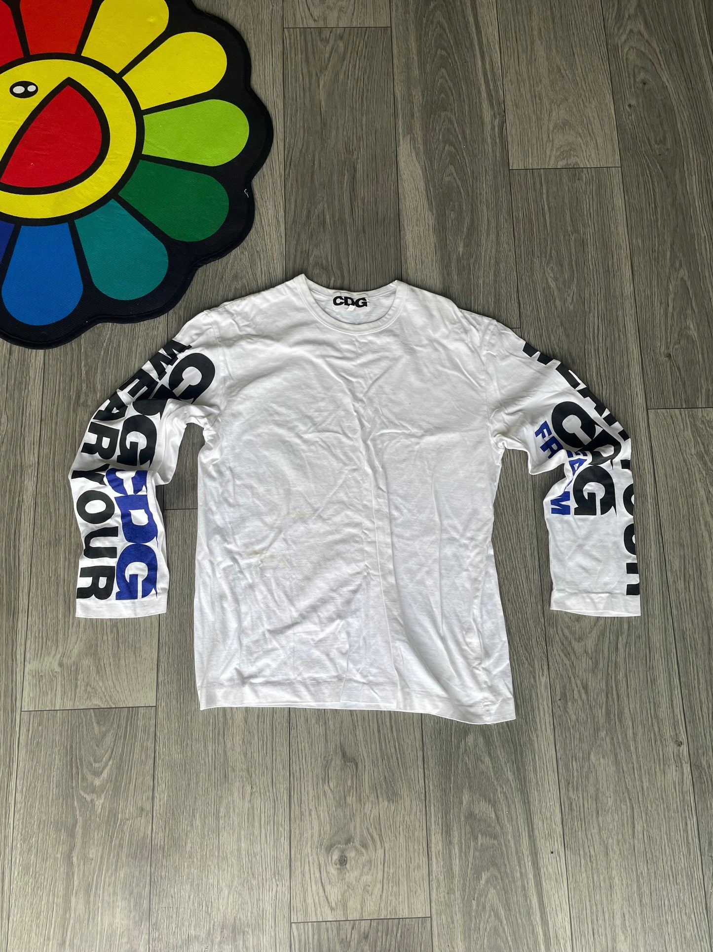 Size XL - CDG Play Longsleeve Shirt