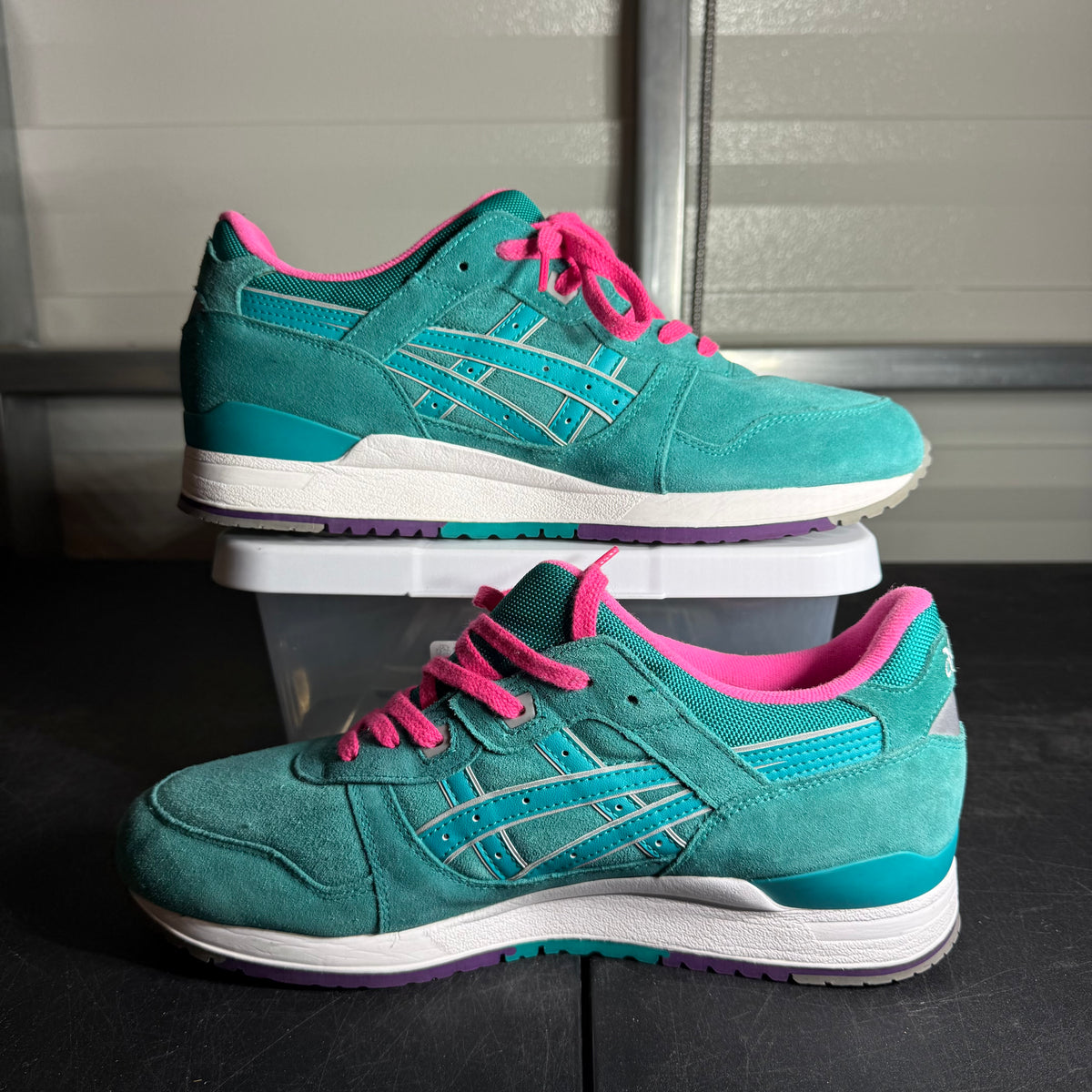 Size 12 - Asics Gel Lyte 3 Tropical Green nb