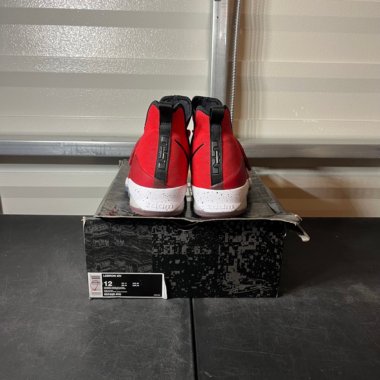 Size 12 - LeBron 14 Red