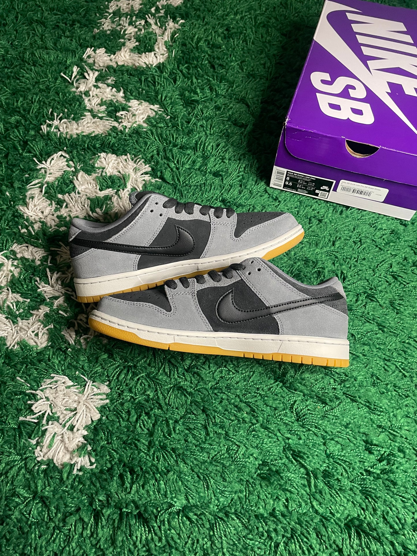 Size 8 - Nike Dunk SB Low Dark Smoke Grey