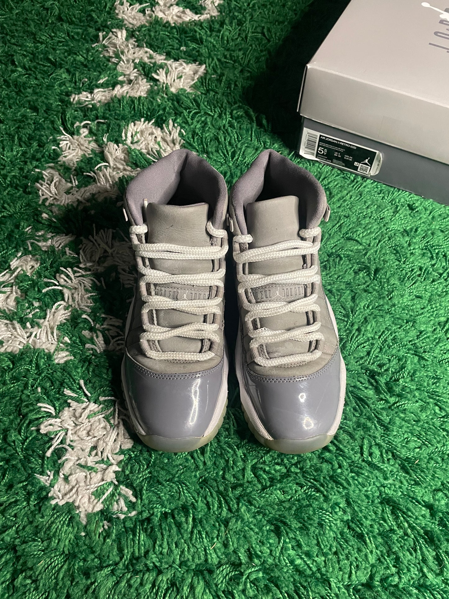 Size 5.5 - Jordan 11 Retro High Cool Grey