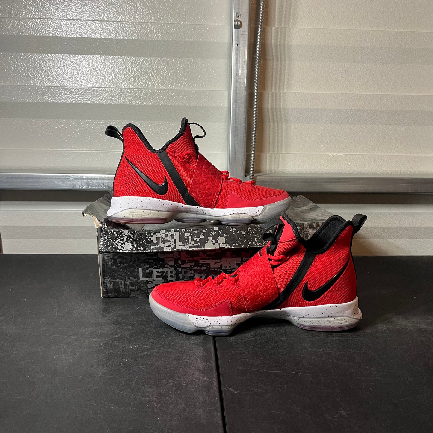 Size 12 - LeBron 14 Red