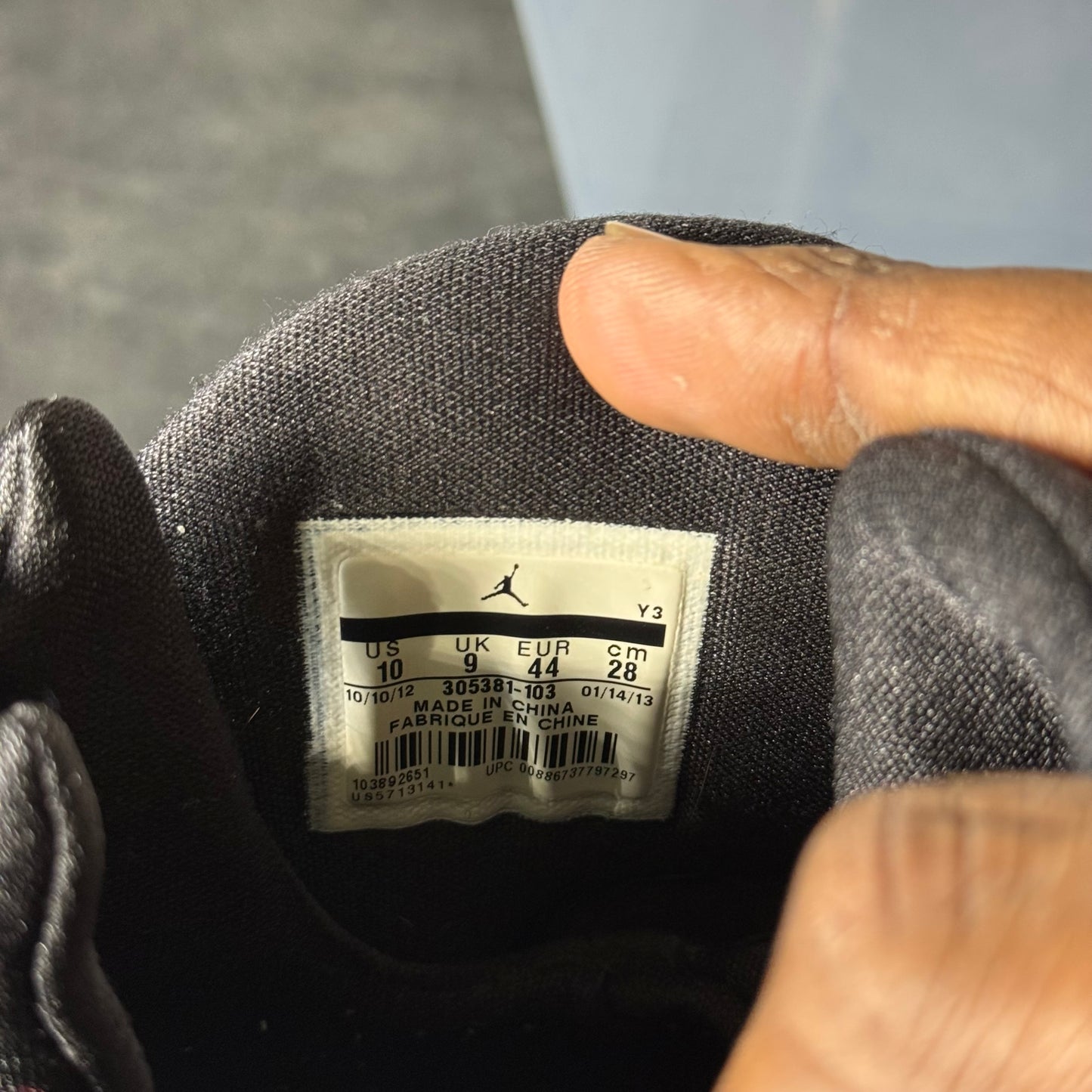 Size 10 - AJ 8 Bugs Bunny NB (2012 Release)