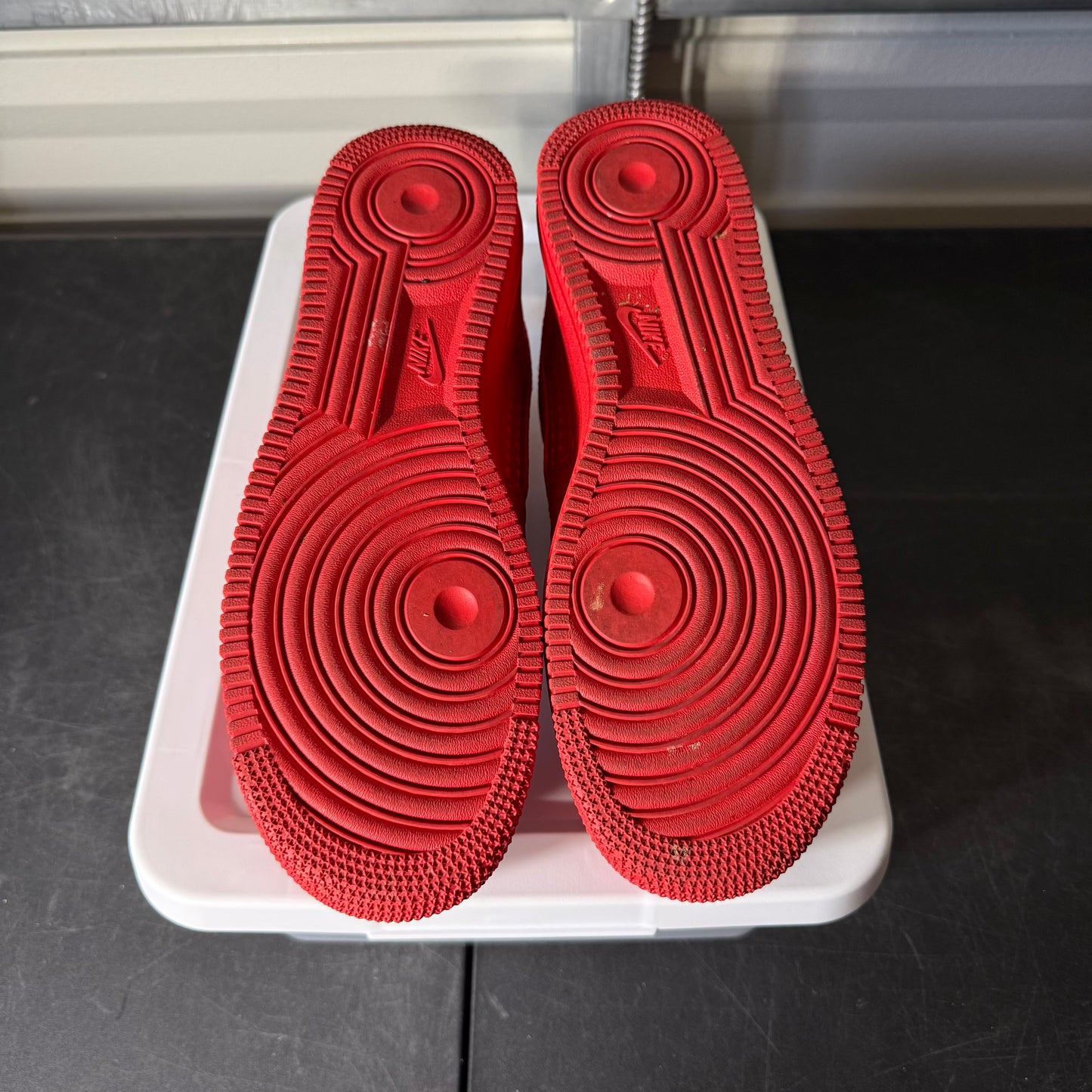 Size 10.5 - AF 1 Valentine’s Day Red