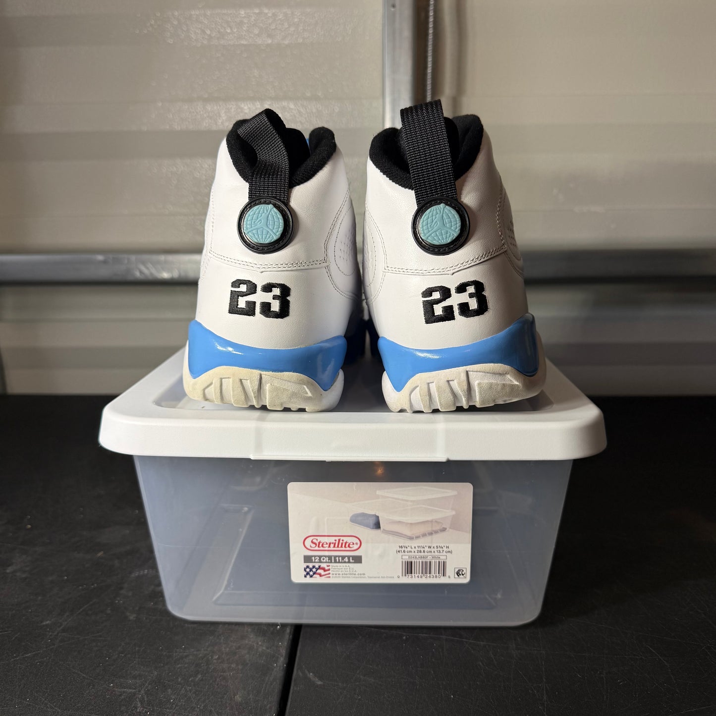 Size 10.5 - AJ 9 Powder Blue