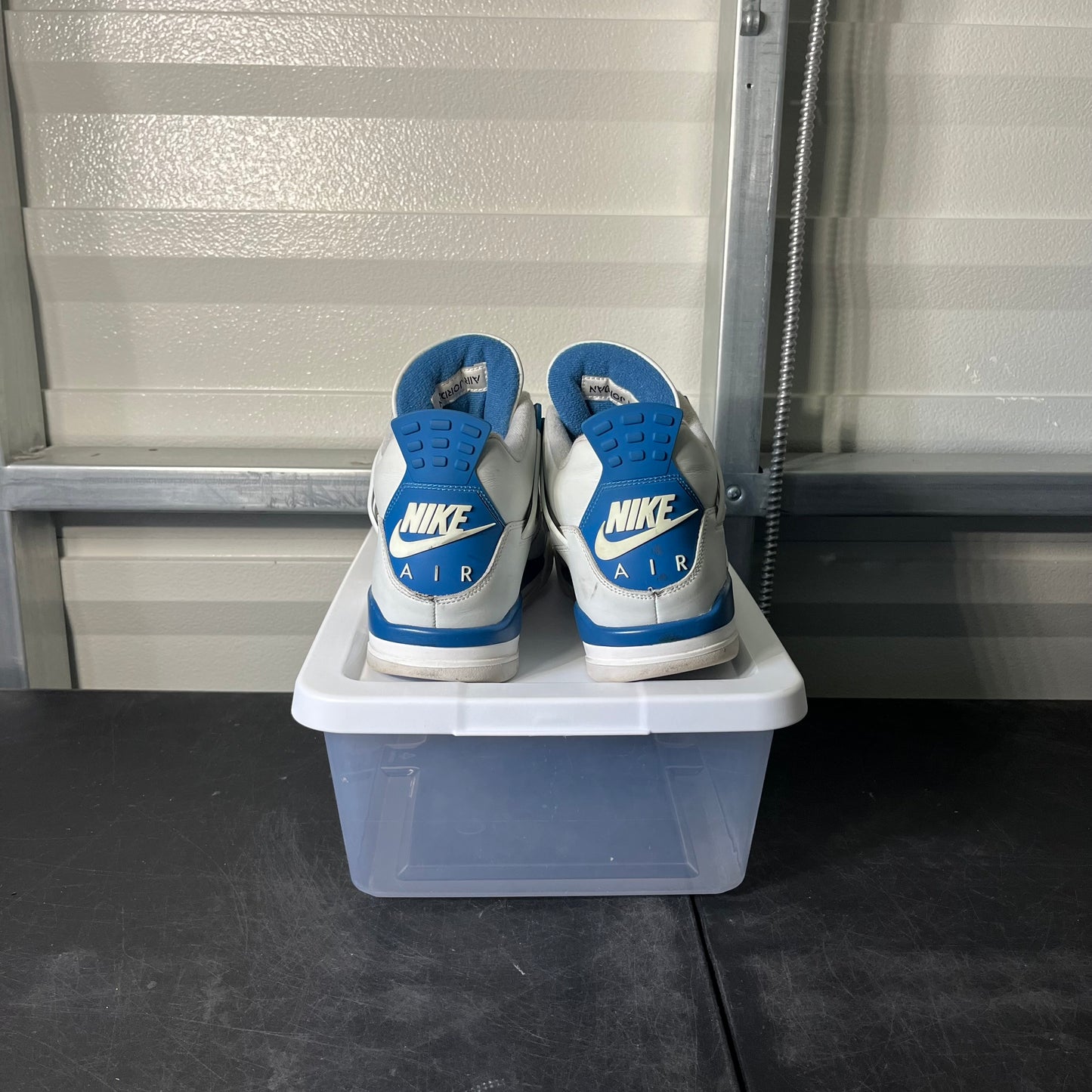 Size 11.5 - AJ 4 Military Blue