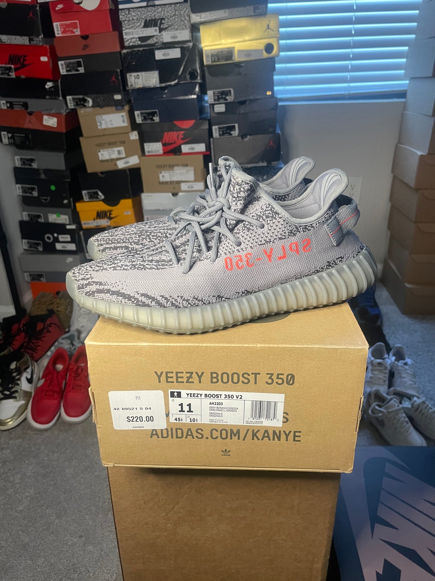 Size 11 - Yeezy 350 beluga 2.0