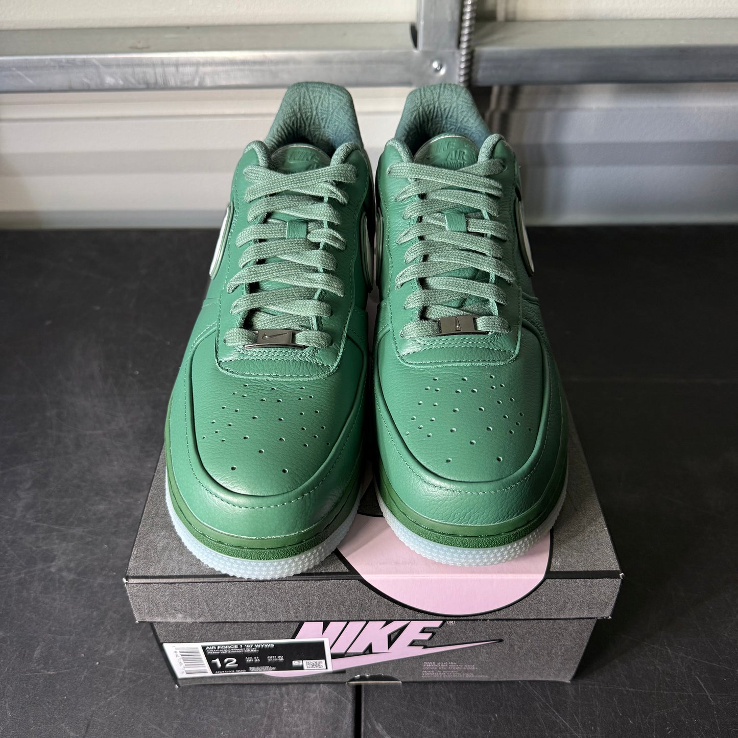 Size 12 - AF 1 A Ma Maniére Green Stone