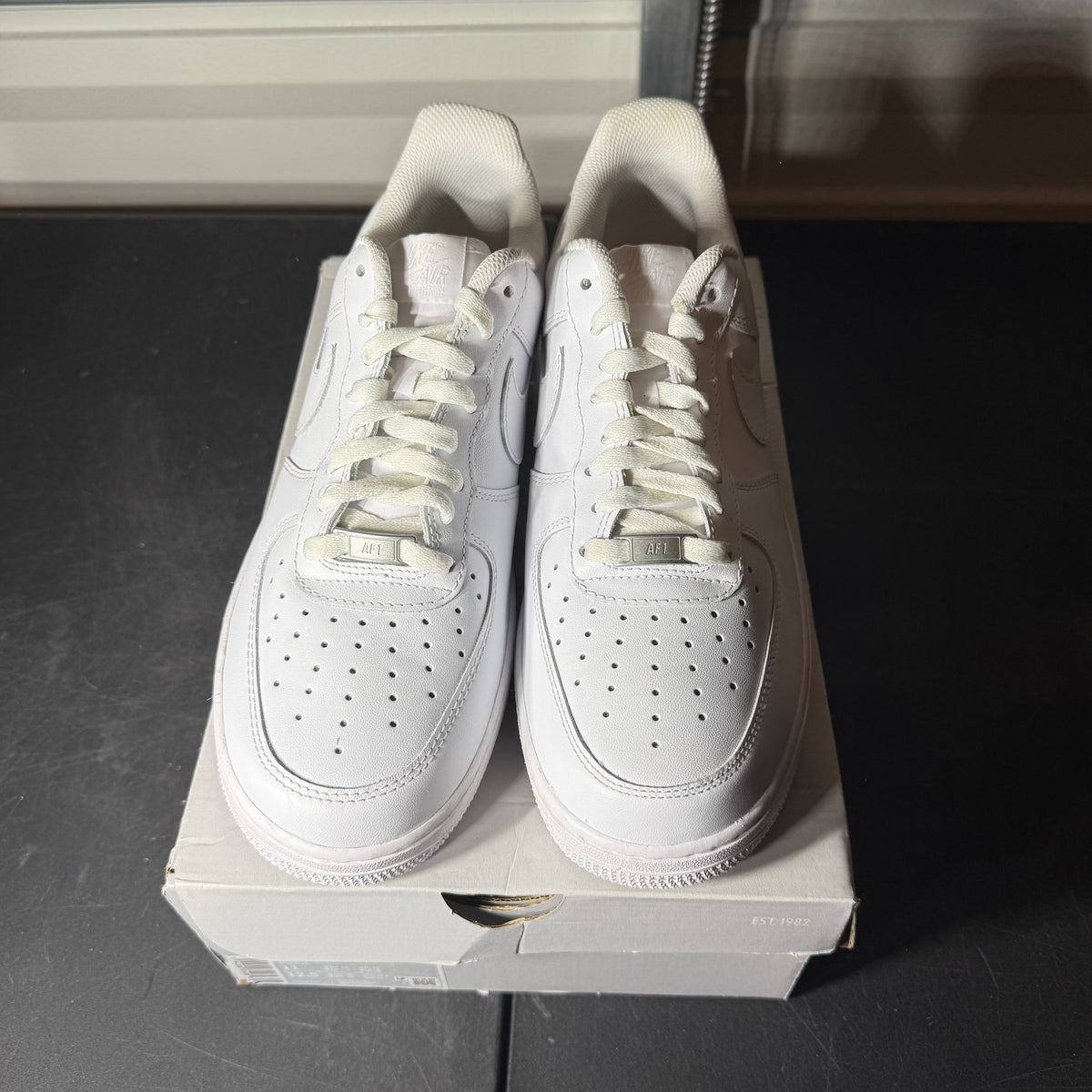 Size 8 - AF 1 White