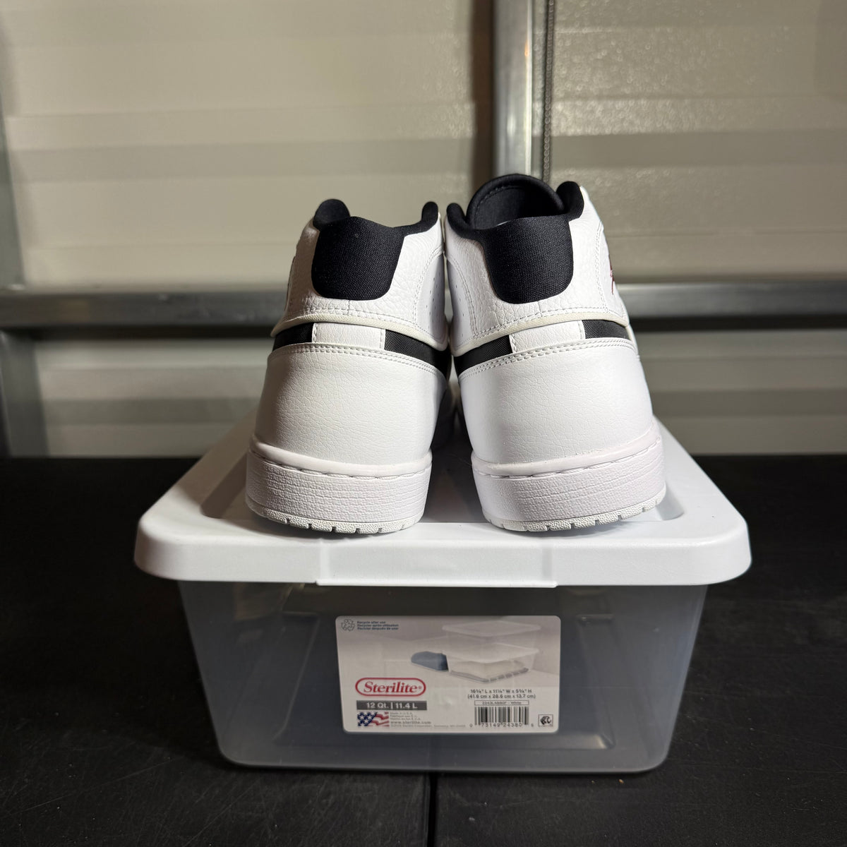 Size 12 - AJ Access White Black