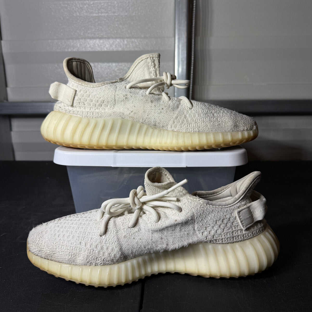 Size 10 - Yeezy 350 Bone