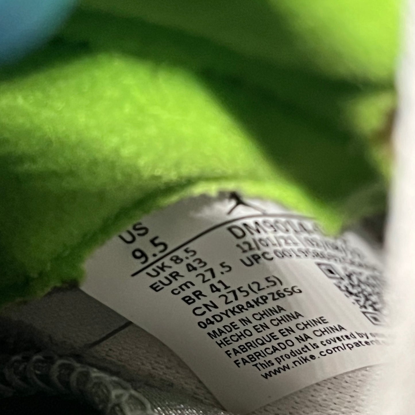 Size 9.5 - AJ 5 Green Bean NB