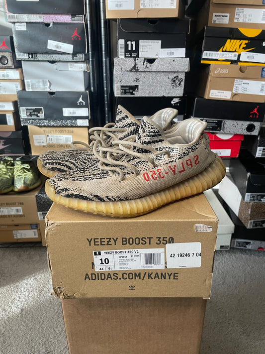 Size 10 - YZY 350 V2 Low Zebra