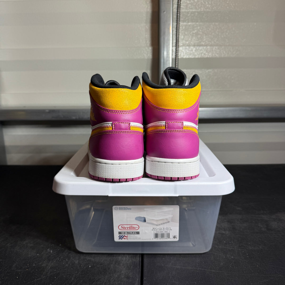Size 12 - AJ 1 Mid Dia de Los Muertos NB