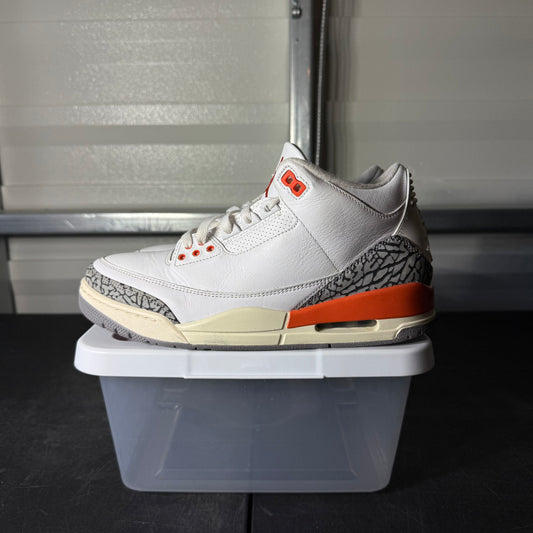 Size 10.5W - AJ 3 Georgia Peach