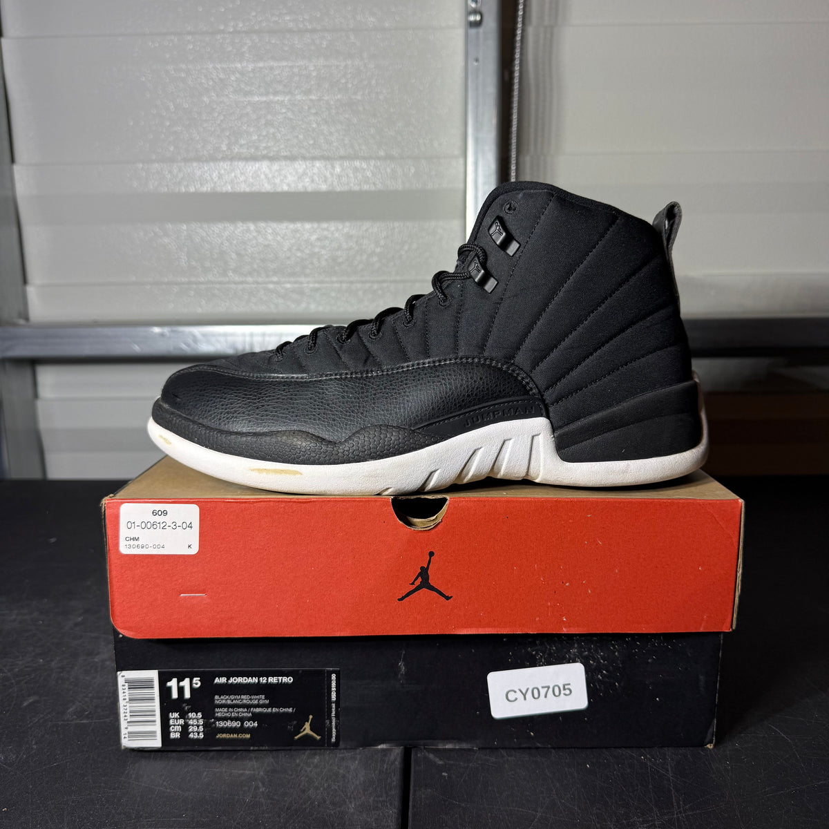 Size 11.5 - AJ 12 Nylon