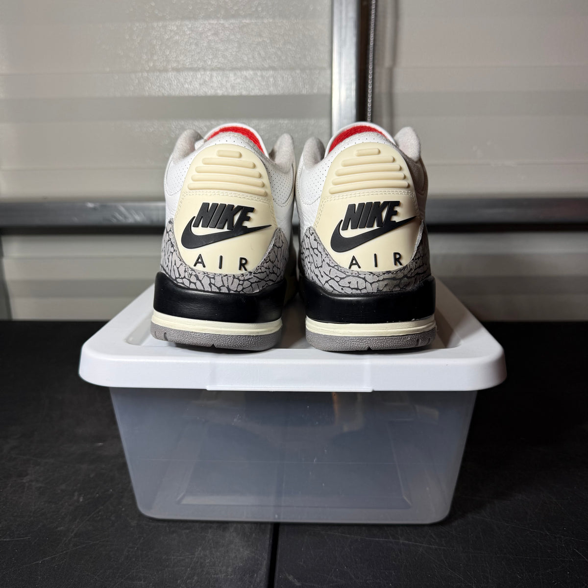 Size 10 - AJ 3 Reimagined White Cement