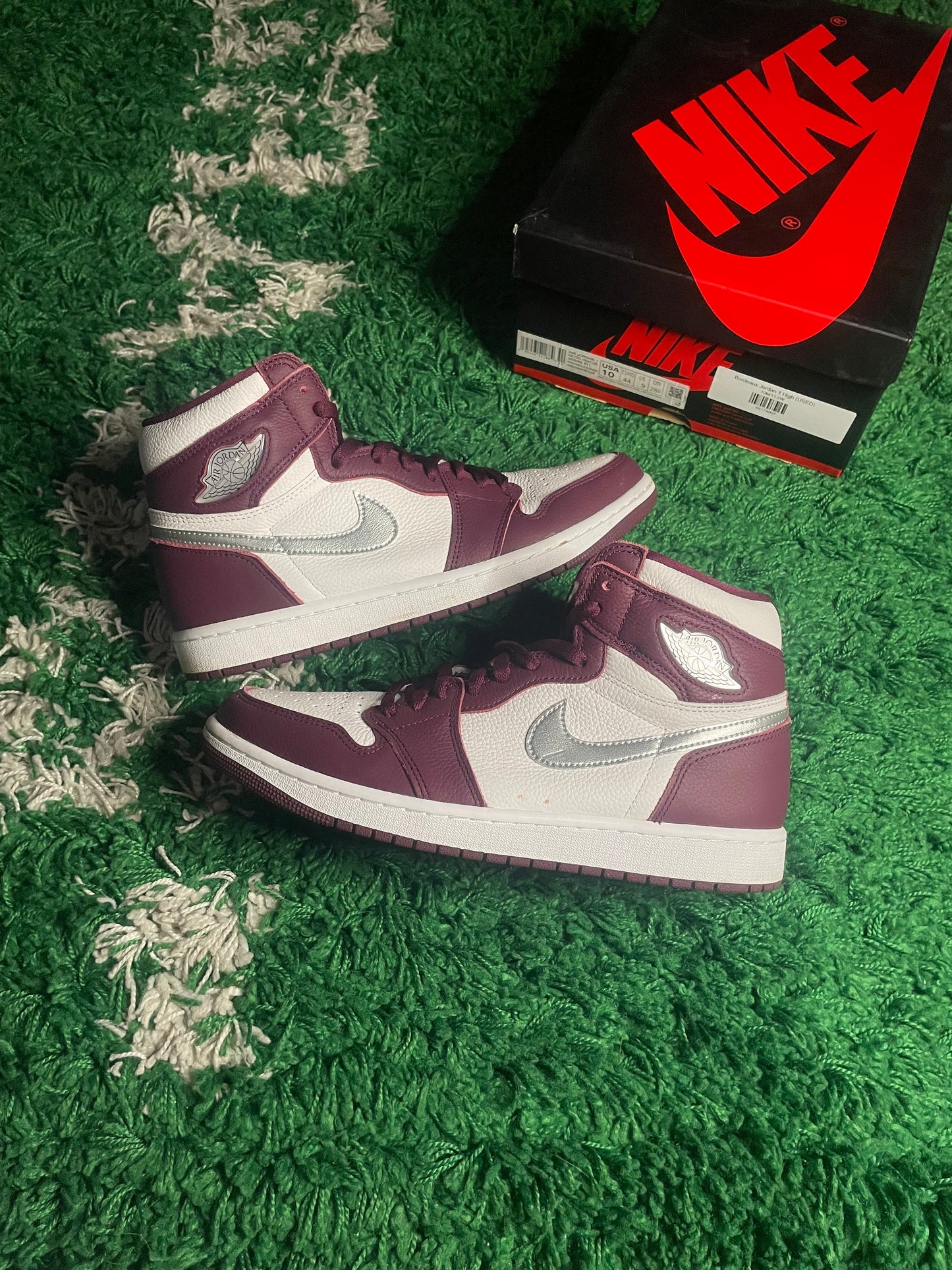 Size 10 - Jordan 1 Retro High OG Bordeaux