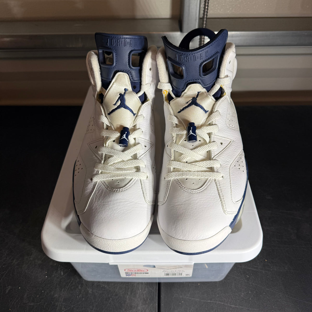 Size 12 - AJ 6 Midnight Navy