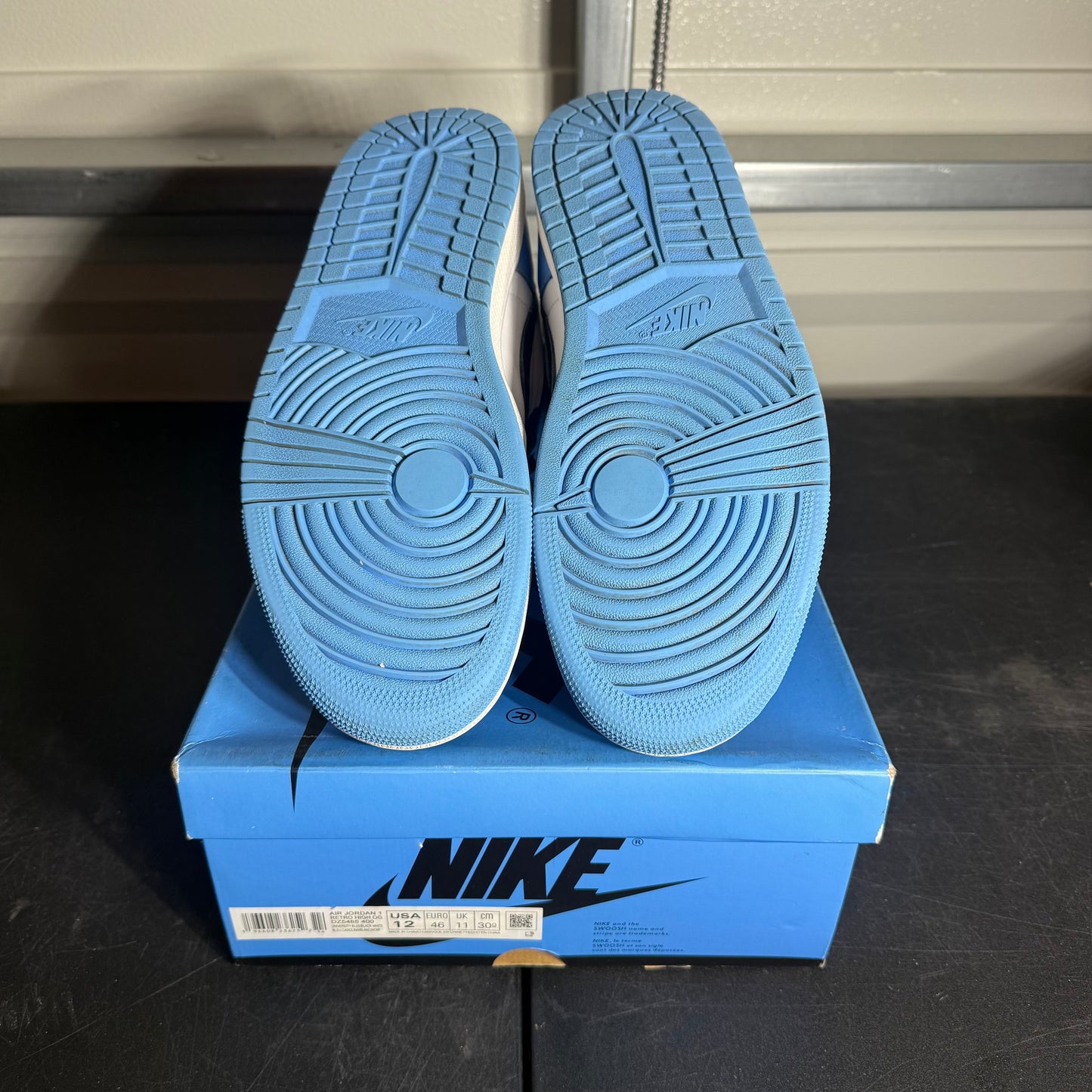 Size 12  - AJ 1 Retro High OG UNC Toe