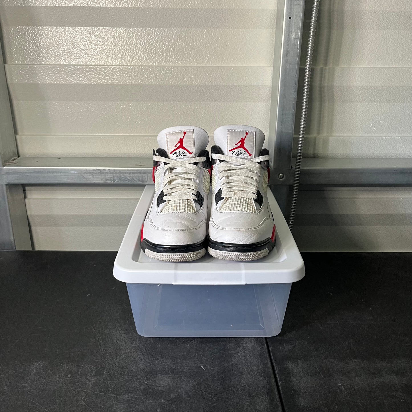 Size 10 - AJ 4 Red Cement