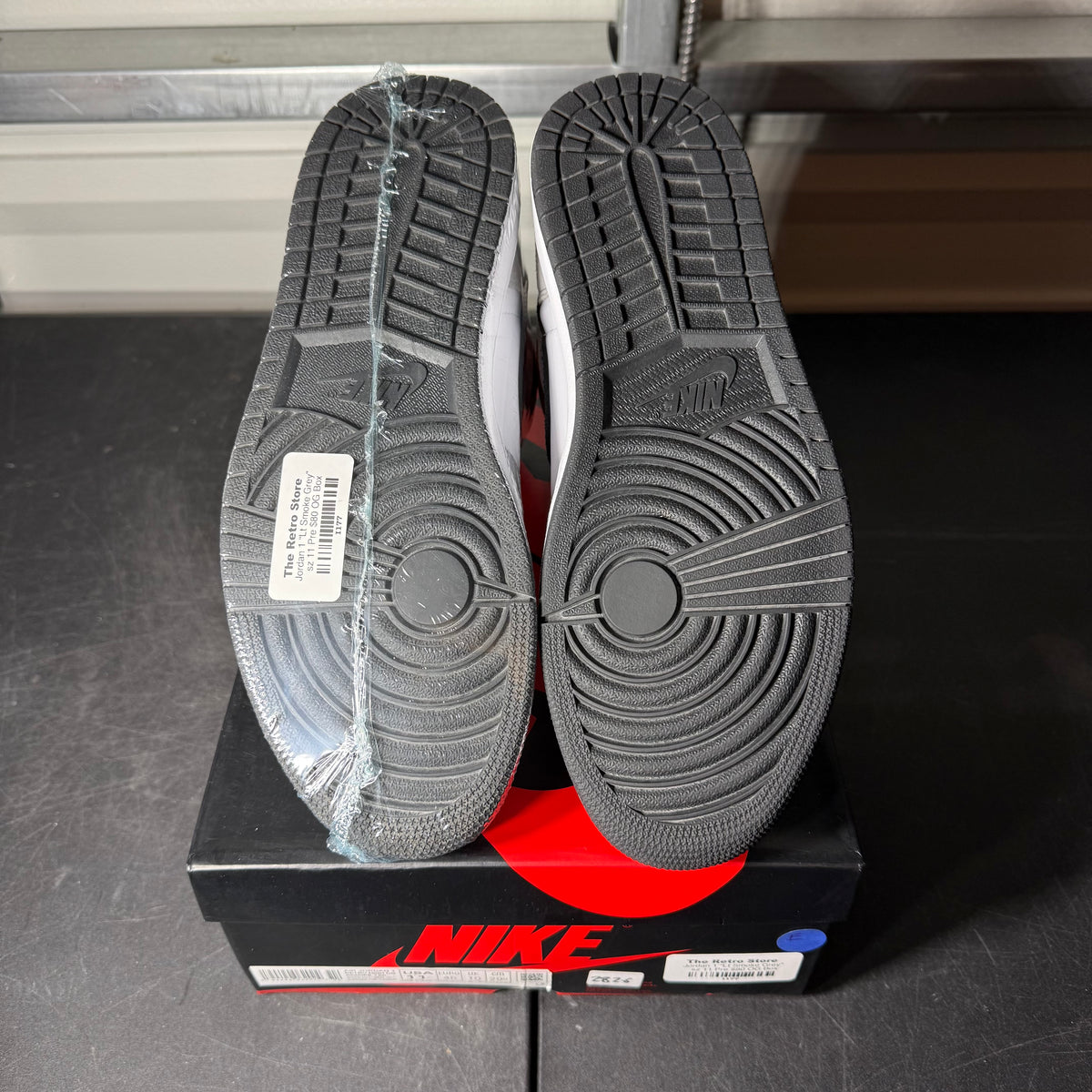Size 11 - AJ 1 Smoke Grey