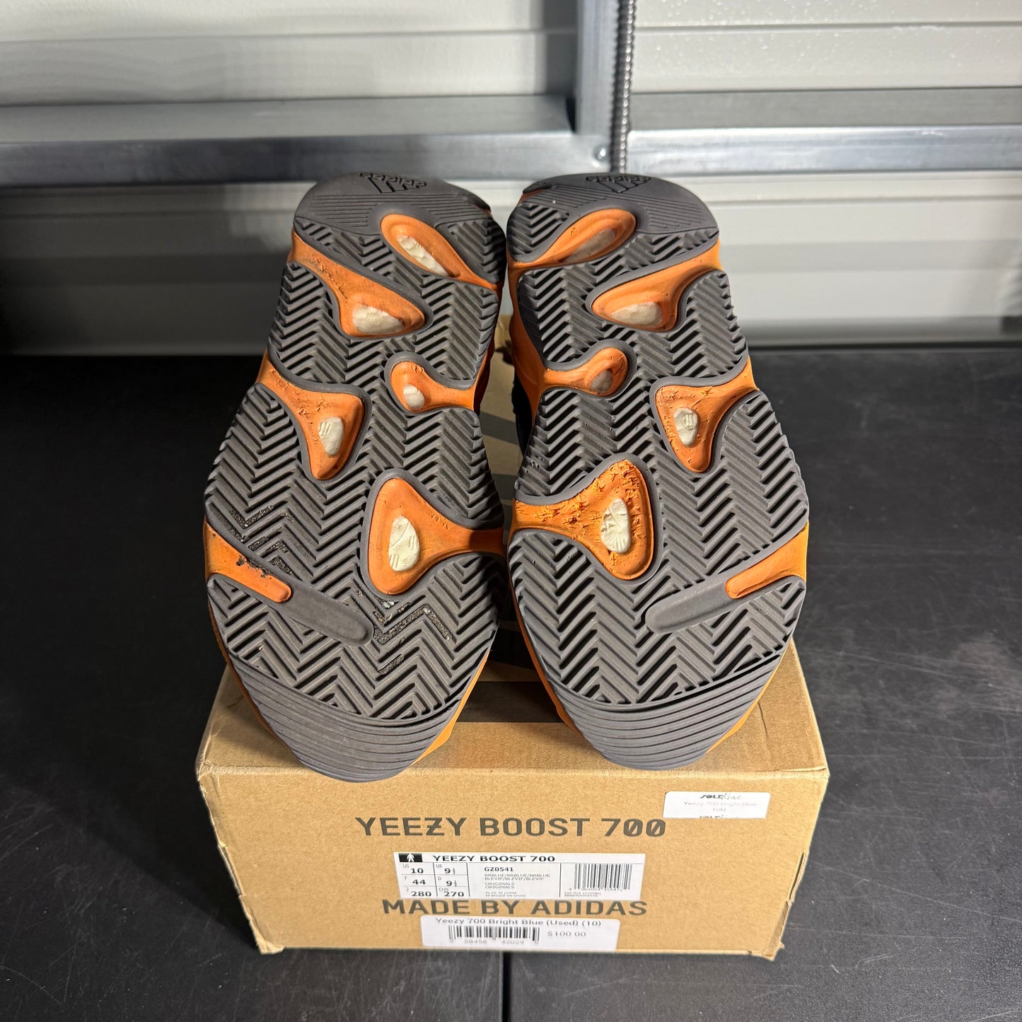 Size 10 - Yeezy 700 Bright Blue