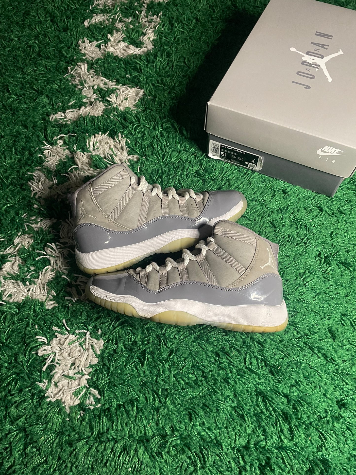 Size 5.5 - Jordan 11 Retro High Cool Grey