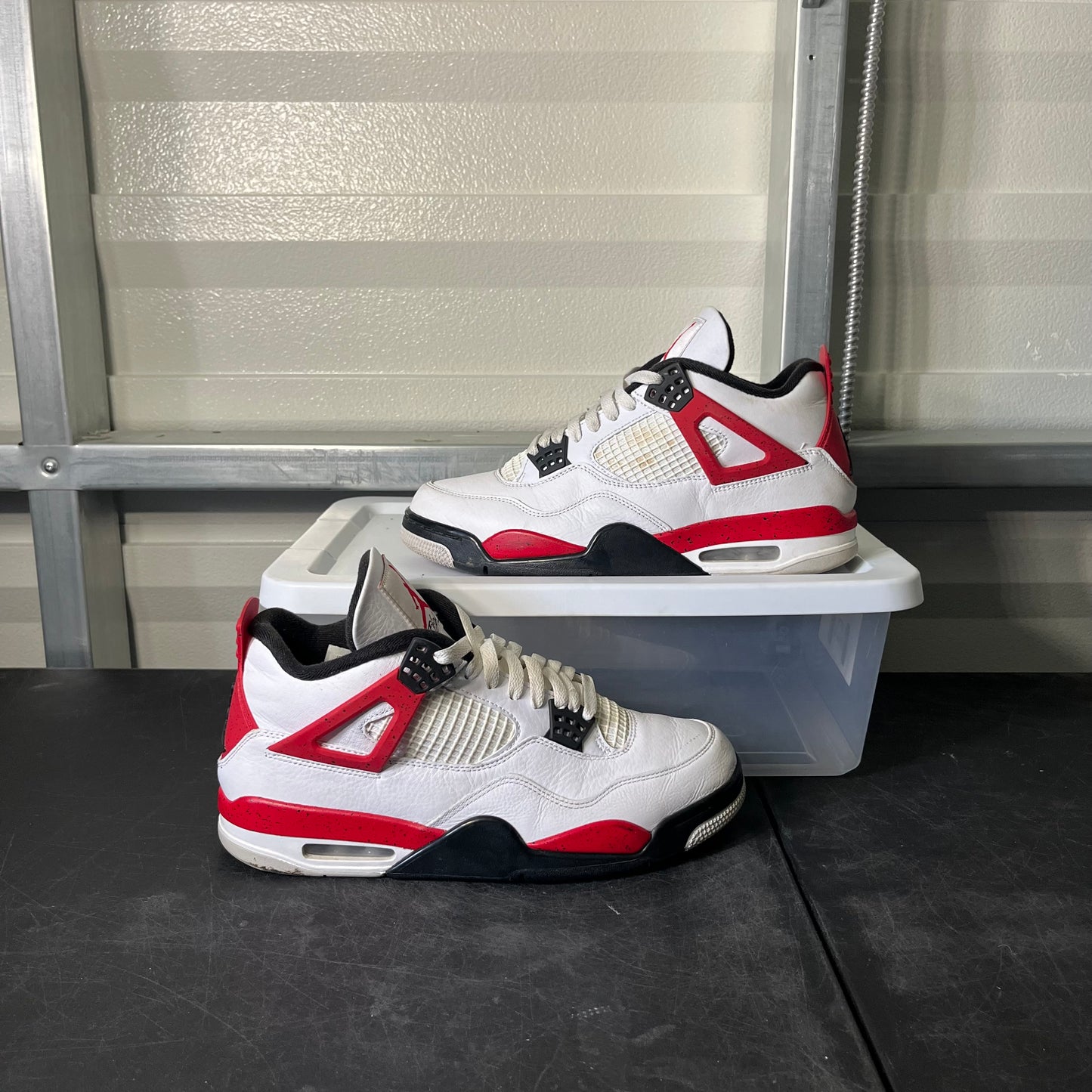 Size 10 - AJ 4 Red Cement