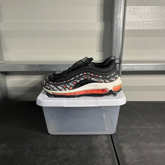 Size 6Y - Air Max Black Just Do it