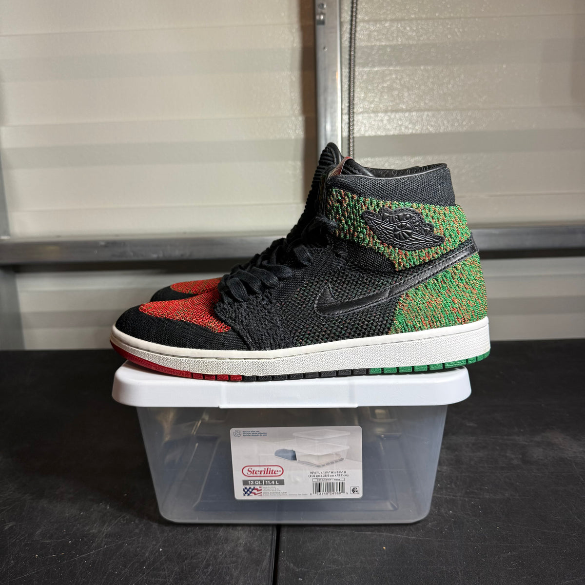 Size 12 - AJ 1 Retro Flyknit High BHM