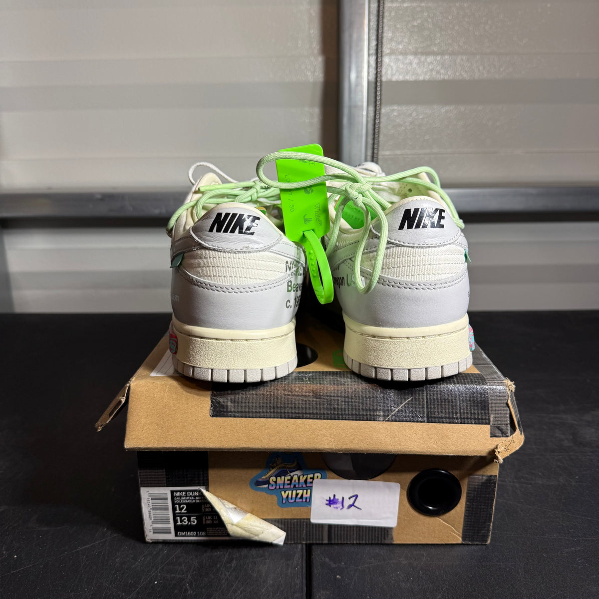 Size 12 - Off-White x Dunk Low Lot 07 of 50