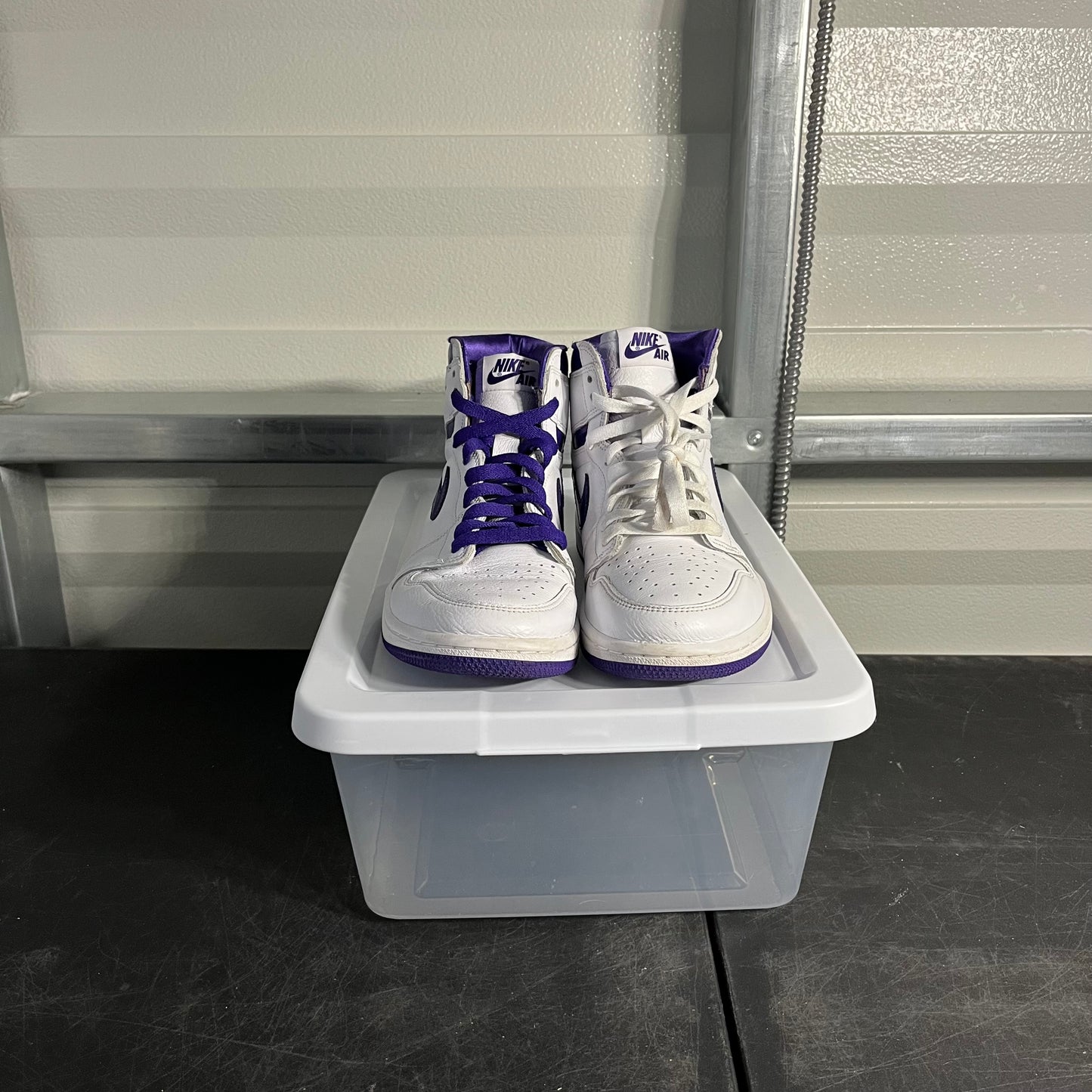 Size 9 - AJ 1 Court Purple