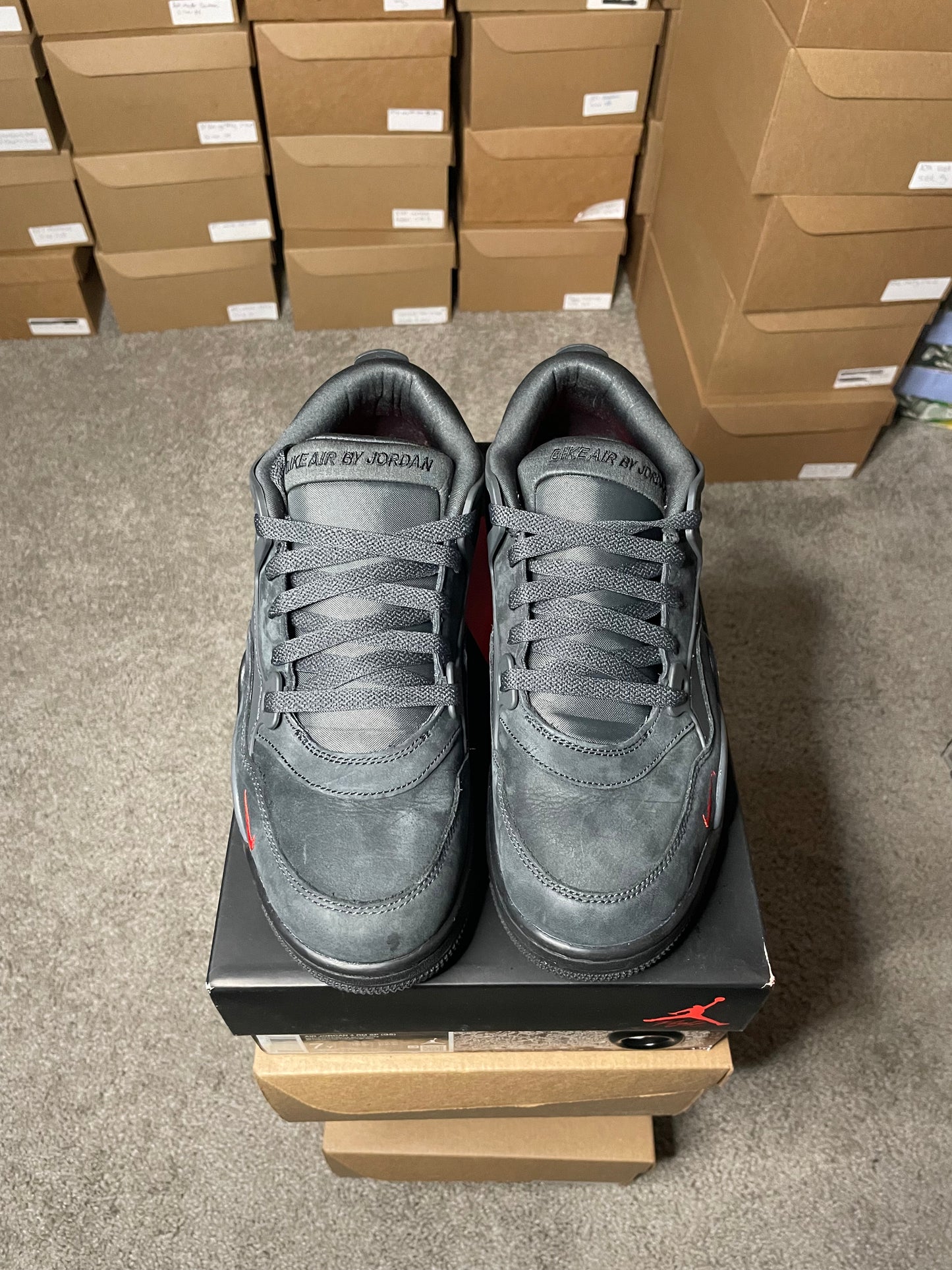 Size 7 - Nigel Sylvester x Air Jordan 4 RM SP Driveway Grey