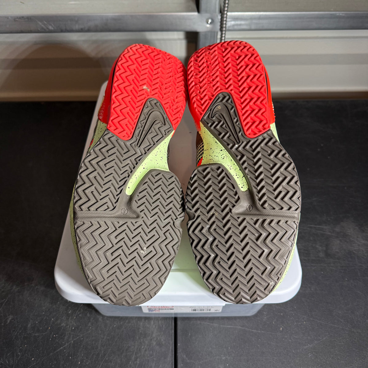 Size 12 - LeBron Witness 7 Bright Crimson Alligator
