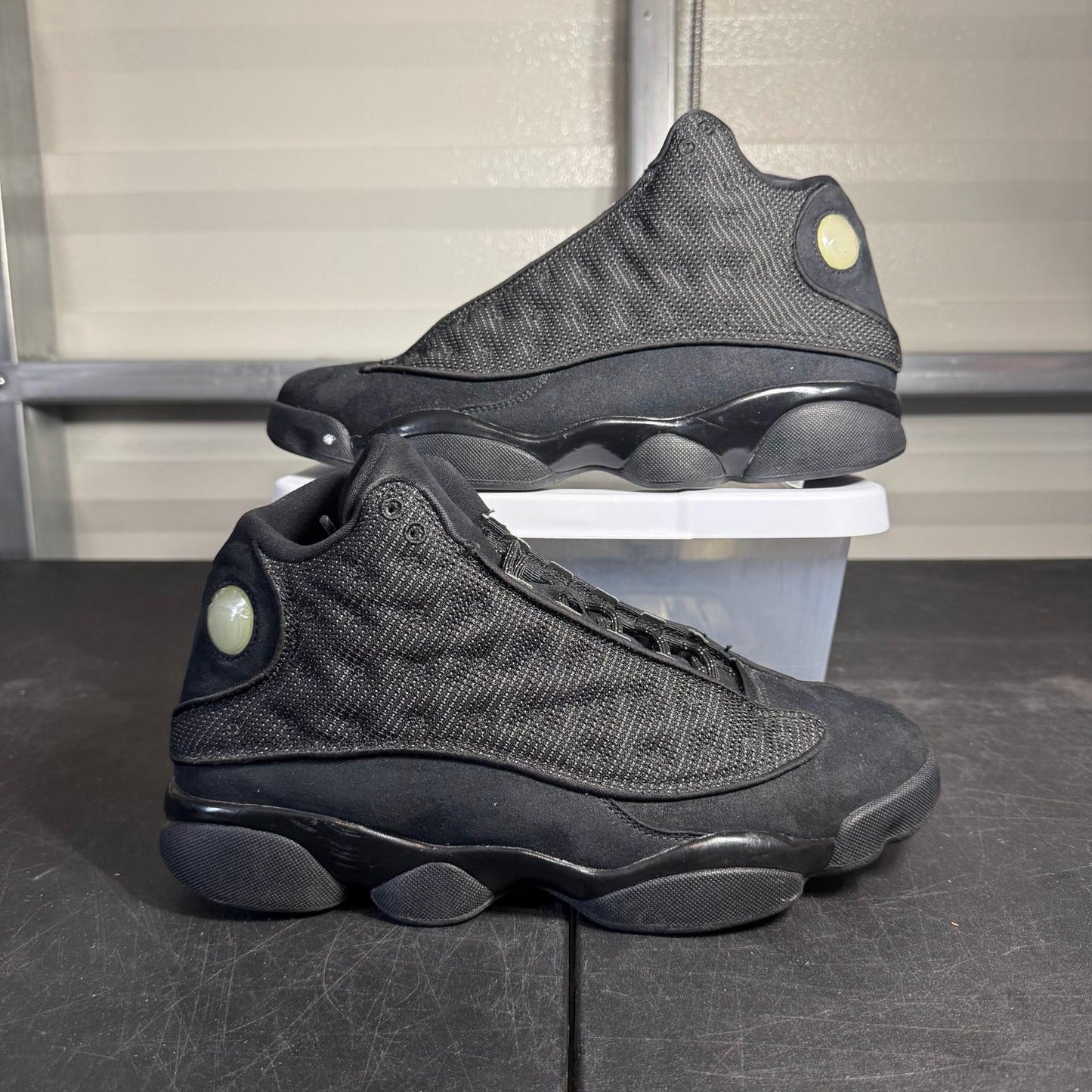 Size 10 - AJ 13 Black Cat